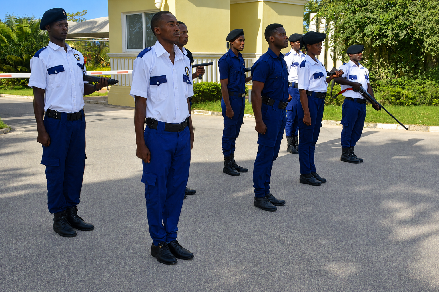 TT Security patrol team at a residential compound